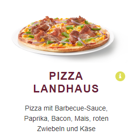 Info MUNDFEIN Pizza Landhaus
